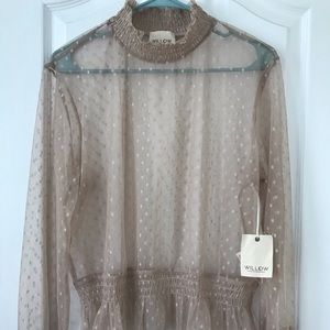 NWT Willow Young Contemporary Blouse. Size L